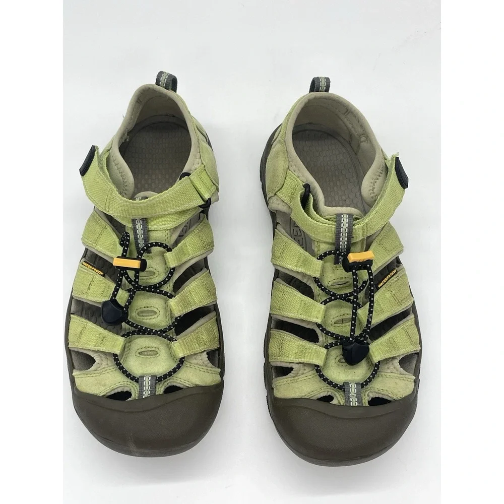 Keen Waterproof Sandals Mens Sz 6 EU 39 Green Sports Hiking Unisex Outdoor Shoes